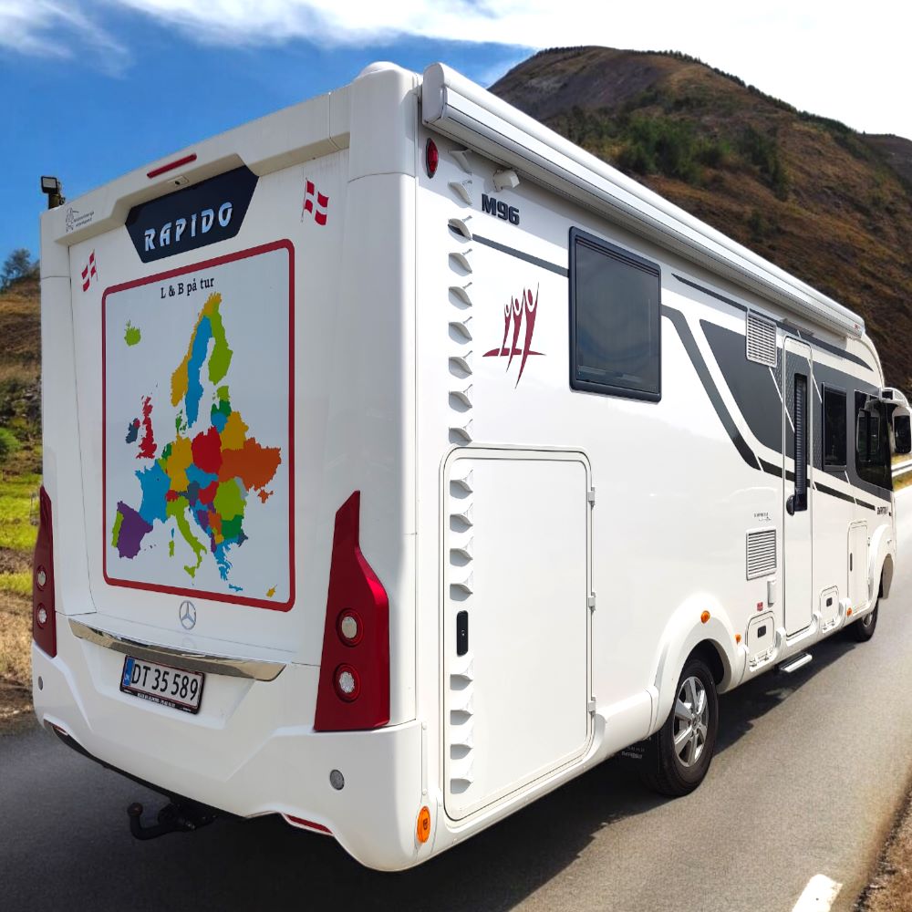 V Spoilers for motorhomes (Kit of 60 pcs.)