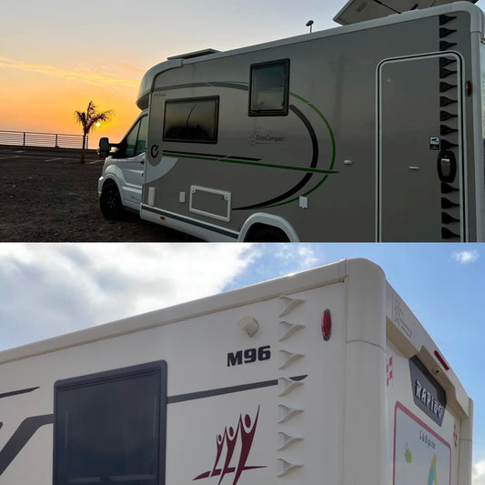 V Spoilers for motorhomes (Kit of 60 pcs.)